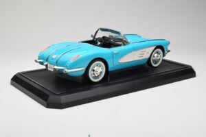 Chevrolet Corvette C1 Hard Top Azul Solido 1:12 1202-M1 Metal - imagen 3 de 8