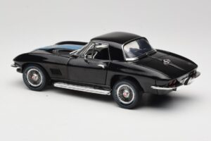 Chevrolet Corvette C2 Negro American Muscle 1:18 AMM1099/06 Metal - imagen 7 de 8