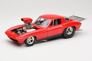 Chevrolet Corvette C3 Dragster Rojo Hot Wheels 1:18 29226 Metal