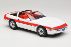Chevrolet Corvette C4 A-Team Blanco GreenLight 1:18 13532 Metal - imagen 6 de 8