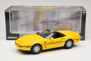 Chevrolet Corvette C4 Indianapolis 500 Pace Car Amarillo Greenlight 1:18 11801-06 Metal - imagen 8 de 8