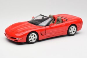 Chevrolet Corvette C5 Descapotable Rojo Bburago 1:18 3076 Metal