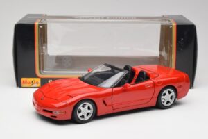 Chevrolet Corvette C5 Descapotable Torch Rojo Maisto 1:18 50318 Metal - imagen 8 de 8