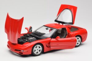 Chevrolet Corvette C5 Rojo Bburago 1:18 3066 Metal - imagen 2 de 8
