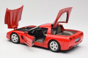 Chevrolet Corvette C5 Rojo Bburago 1:18 3066 Metal - imagen 5 de 8