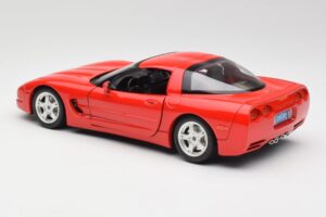 Chevrolet Corvette C5 Rojo Bburago 1:18 3066 Metal - imagen 7 de 8
