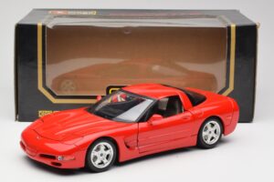 Chevrolet Corvette C5 Rojo Bburago 1:18 3066 Metal - imagen 8 de 8