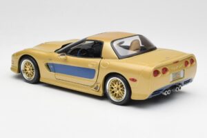Chevrolet Corvette C5 Guldstrand Signature Edition Oro Maisto 1:18 31657 Metal - imagen 7 de 8