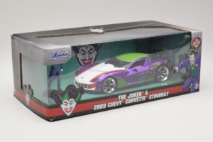 Chevrolet Corvette C6 Stingray The Joker With Figure Jada 1:24 253255020 Metal - imagen 2 de 3