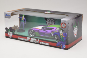 Chevrolet Corvette C6 Stingray The Joker With Figure Jada 1:24 253255020 Metal - imagen 3 de 3