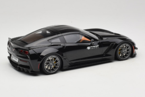 Chevrolet Corvette C7 Prior Design Negro GT Spirit 1:18 GT249 Resina - imagen 2 de 6