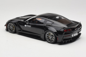 Chevrolet Corvette C7 Prior Design Negro GT Spirit 1:18 GT249 Resina - imagen 5 de 6