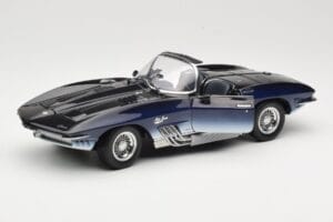 Chevrolet Corvette Mako Shark Azul Oscuro UT Models 1:18 21061 Metal - imagen 2 de 8