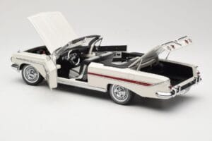 Chevrolet Impala Descapotable Blanco Sun Star 1:18 3405 Metal - imagen 5 de 8