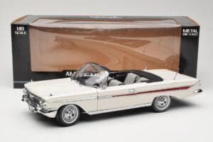 Chevrolet Impala Descapotable Blanco Sun Star 1:18 3405 Metal - imagen 8 de 8