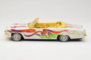 Chevrolet Impala Lowrider White Metallic Hot Wheels 1:18 27635 Metal - imagen 4 de 8