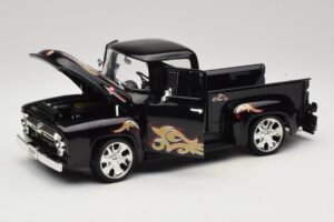 Chevrolet Old School Cody Project Truck & Chopper Set Joyride 1:18 33911 Metal - imagen 2 de 8