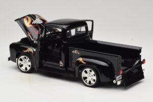 Chevrolet Old School Cody Project Truck & Chopper Set Joyride 1:18 33911 Metal - imagen 5 de 8