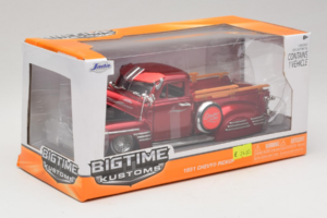 Chevrolet Pickup Bigtime Kustoms Rojo Jada 1:24 96802 Metal - imagen 2 de 3