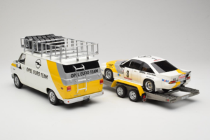 Opel Manta 400 Group B Rally Tour de Corse 1984 Con Chevrolet G30 Furgoneta de Asistencia Otto 1:18 OT491 Resina - imagen 2 de 13