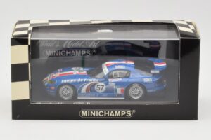 Dodge Viper GTS-R #57 Terrien / Cochet / Dayraut Le Mans 24 Hours 2001 Minichamps 1:43 400011457 Metal - imagen 4 de 4
