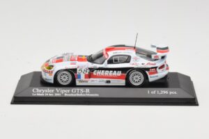 Dodge Viper GTS-R #58 C. Bouchut / Belloc / Monteiro Le Mans 24 Hours 2001 Minichamps 1:43 400011458 Metal