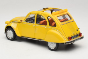 Citroen 2CV 6 Club Mimosa Yellow Norev 1:18 181496 Metal - imagen 5 de 6