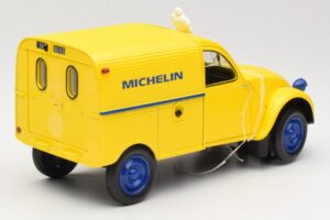 Citroen 2CV Fourgonnette Michelin Bibendum Norev 1:18 181502 Metal - imagen 2 de 6