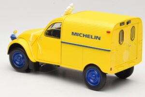 Citroen 2CV Fourgonnette Michelin Bibendum Norev 1:18 181502 Metal - imagen 5 de 6