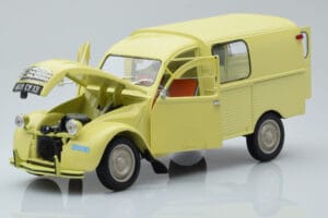 Citroen 2CV Furgonette AK350 Pastis Amarillo Norev 1:18 181488 Metal - imagen 2 de 8