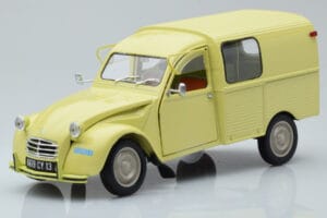 Citroen 2CV Furgonette AK350 Pastis Amarillo Norev 1:18 181488 Metal