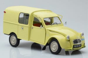 Citroen 2CV Furgonette AK350 Pastis Amarillo Norev 1:18 181488 Metal - imagen 6 de 8