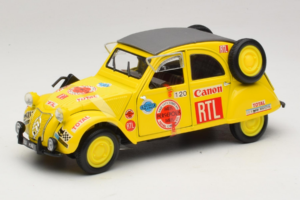 Citroen 2CV Rally Amarillo Maisto 1:18 56032 Metal