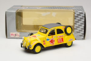 Citroen 2CV Rally Amarillo Maisto 1:18 56032 Metal - imagen 6 de 6