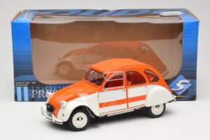 Citroen 2CV Spot Naranja & Blanco Solido 1:18 421183600 Metal - imagen 8 de 8