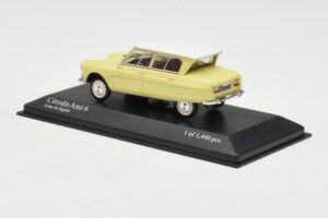 Citroen Ami 6 Amarillo Blanco Minichamps 1:43 400111661 Metal - imagen 3 de 4