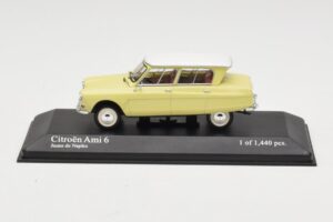 Citroen Ami 6 Amarillo Blanco Minichamps 1:43 400111661 Metal