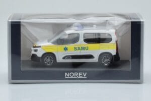 Citroen Berlingo Ambulance SAMU Blanco Amarillo Norev 1:43 155769 Metal - imagen 4 de 4