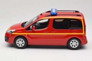 Citroen Berlingo II Pompiers Rojo Norev 1:18 181641 Metal - imagen 3 de 6