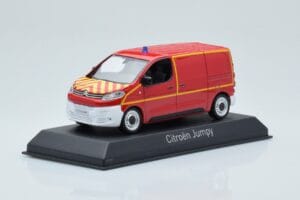 Citroen Jumpy Van Sapeurs Pompiers Rojo Norev 1:43 155822 Metal - imagen 2 de 4
