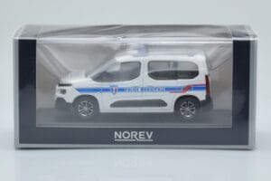 Citroen Berlingo Police Municipale v1 Blanco Azul Norev 1:43 155767 Metal - imagen 4 de 4