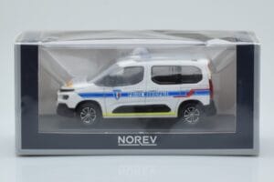 Citroen Berlingo Police Municipale v2 Blanco Azul Norev 1:43 155768 Metal - imagen 4 de 4