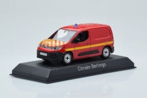 Citroen Berlingo Van Sapeurs Pompiers Rojo Norev 1:43 155772 Metal - imagen 2 de 4