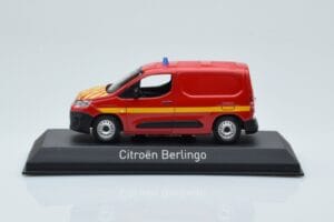 Citroen Berlingo Van Sapeurs Pompiers Rojo Norev 1:43 155772 Metal