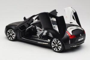 Citroen C-Metisse Matte Black Norev 1:18 181597 Metal - imagen 5 de 8