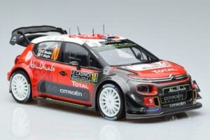 Citroen C3 WRC #10 K. Meeke / P. Nagle Rally Monte Carlo 2018 Norev 1:18 181636 Metal - imagen 4 de 6
