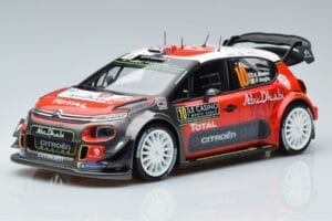 Citroen C3 WRC #10 K. Meeke / P. Nagle Rally Monte Carlo 2018 Norev 1:18 181636 Metal