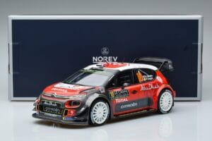 Citroen C3 WRC #10 K. Meeke / P. Nagle Rally Monte Carlo 2018 Norev 1:18 181636 Metal - imagen 6 de 6