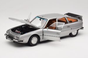 Citroen CX 2200 Pallas Largentiere Grey Norev 1:18 181810 Metal - imagen 2 de 8