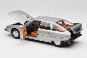 Citroen CX 2200 Pallas Largentiere Grey Norev 1:18 181810 Metal - imagen 5 de 8